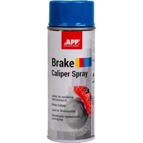 Bombe de peinture - Bleu - Pour étrier de frein - Résistante chaleur - APP - 400ml (1/3)
