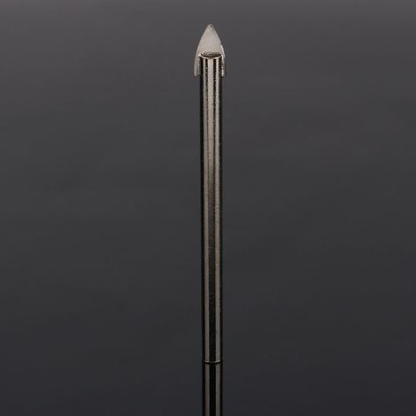 Jeu de 10 forets en carbure de tungstène de 6 mm pour carrelage et verre (1/5)