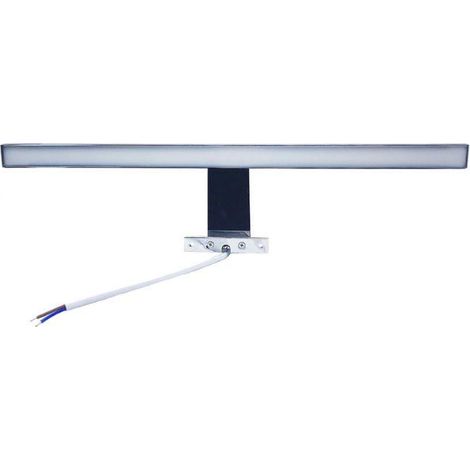 Silamp – Applique murale LED salle de bain 6W IP44 – 540 lumens – Blanc froid 6000K – Aluminium résistant aux éclaboussures
