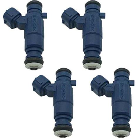 Juego de 4 inyectores nuevos compatibles con Hyundai i10 Kia Picanto 1.1 35310-02900-Crezuo-Crezuo (1/4)