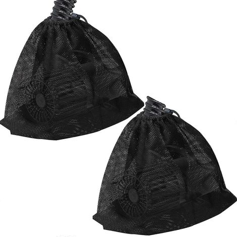 Sacs filtrants pour bassin, maille haute résistance, filtres biologiques réutilisables (1/5)