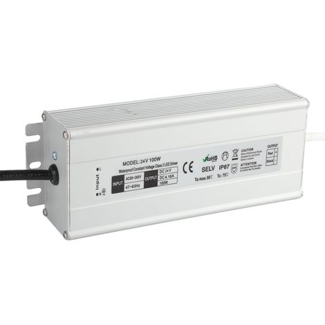 IP67 wasserdichtes LED-Netzteil, hohe Effizienz, kompakte Bauform, sicherer Schutz, 24-V-Transformator mit EU-Stecker (100–265 V Wechselstrom). (1/5)