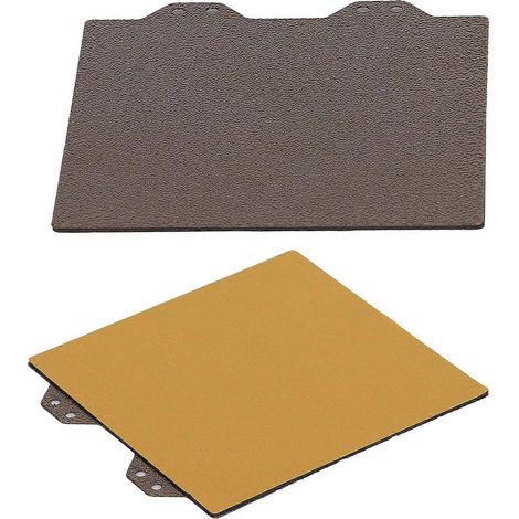 3D-Drucker-Heizbett-Pulverstahlplatte, doppelseitig magnetisch, B-Seite 120 x 120 mm, für Voron V0