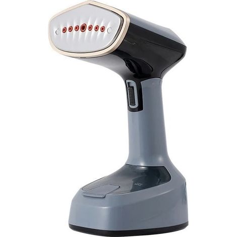 Plancha de Mano a Vapor 1500 W, Control Táctil, Calentamiento Rápido en 15 Segundos, 150 ml, Gris Oscuro (1/5)