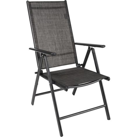 Klappsessel Delphi grau/silber meliert (1/2)