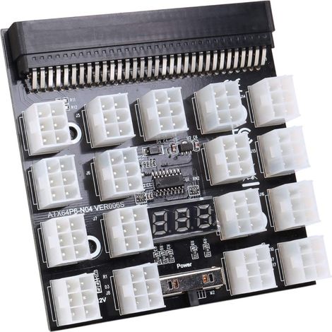 STI Breakout Board 17 porte 6 pin per Alimentatore HP massimo 1200W totali