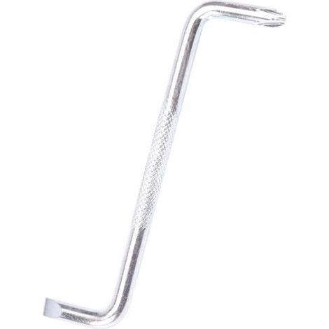 1 pièce tournevis angulaire avec tête plate et tournevis magnétique, type Z avec tournevis cruciforme tournevis Z, diamètre de tige 4,5 mm prunier t25 - 79 (1/4)