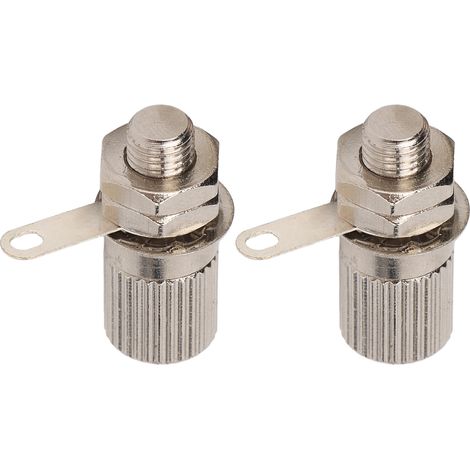 2 connecteurs de borne M6 filetée durables, stables et pratiques pour camping-cars, remplacement facile, 2 pièces (1/5)