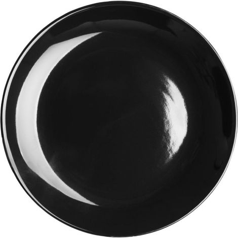 Assiettes creuses Café noires 205mm (lot de 12) - Ref CU950 - Olympia (1/5)