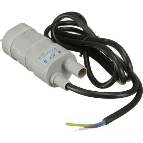 5M Haute tête DC Pompe à Eau Moteur Submersible pour étang, Aquarium de Poissons, Fontaine d’Aquarium 10L / Min 600L h DC12V 1.2A - (1/5)