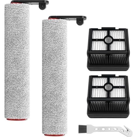 Rouleau de Brosse de Rechange et Filtre HEPA pour Aspirateur Sec et Humide Sans Fil Dreame H12 Pro (1/4)