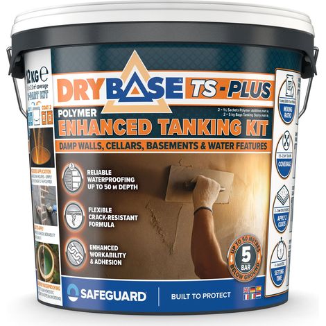 Drybase TS-Plus Polymer Enhanced Tanking Kit 12kg (1/3)