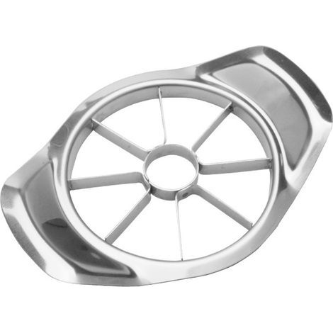 Trancheuse de Pomme, Coupe Pomme Acier Inoxydable, Vide Pommes Inox Couper Poires, Pèle-Découpe-Epluche Pomme-Enleve Trognon-Tranche Pomme de Terre En 8 Quartiers. (1/5)