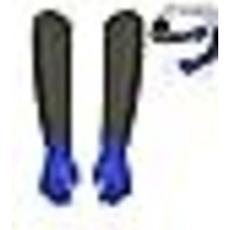 Gants de Travail Longs PU Étangs 74cm Imperméables Étanches Anti-Dérapants Horticulture Sylviculture Agriculture Bleu (1/5)