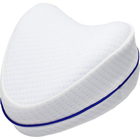 Oreiller En Mousse À Mémoire De Forme - Pour Jambes Et Genoux - Soutien Ergonomique Pendant Le Sommeil Latéral - 1 Pièce (1/5)