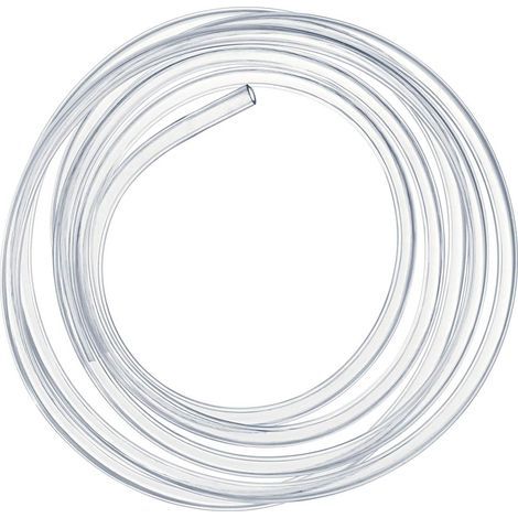 Tuyau Transparent de Pression 3 mètres, 10 × 12mm Tuyauterie Flexible Tube de PVC (1/5)