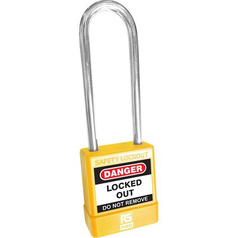 Cadenas de sécurité RS PRO Acier ( Prix pour 1 )