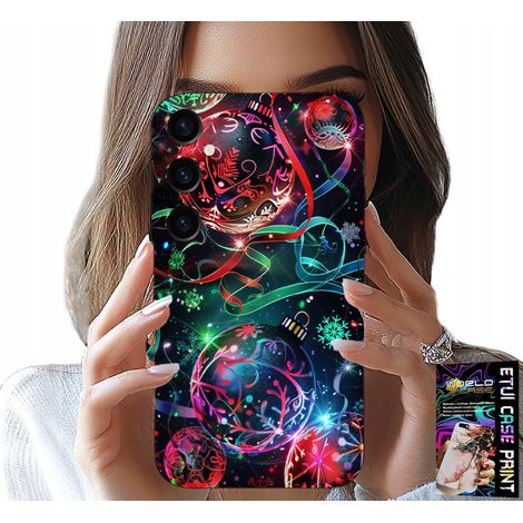 Custodia per Samsung Galaxy A04S - Palline di Natale, albero di Natale, custodia + pellicola (1/5)