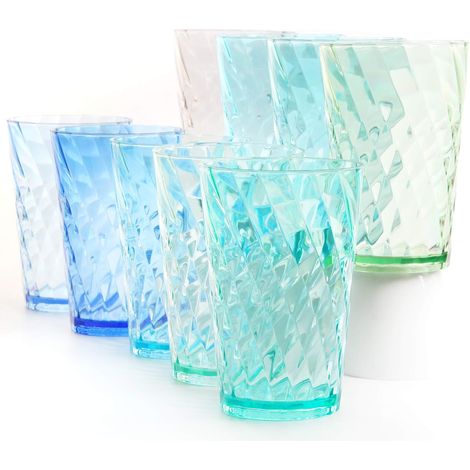 Ensemble 9 Gobelets Bistro 650ml – Plastique Incassable