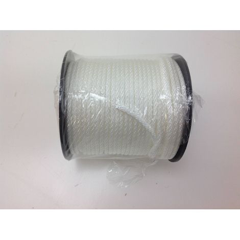 Cuerda de arranque súper calidad color blanco Ø  3,0 x 50m 016469