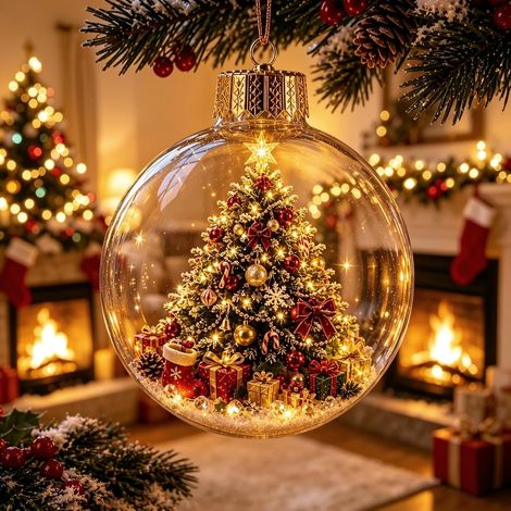 Adornos navideños, decoraciones navideñas para el hogar, regalos, bolas de Navidad, árboles de Navidad (1/5)