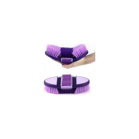 Brosses pour chevaux, brosses en crin de cheval pliables, brosses de massage pour chevaux, brosses de toilettage pour chevaux, brosses à racines de cheval, accessoires de nettoyage pour chevaux (1/4)