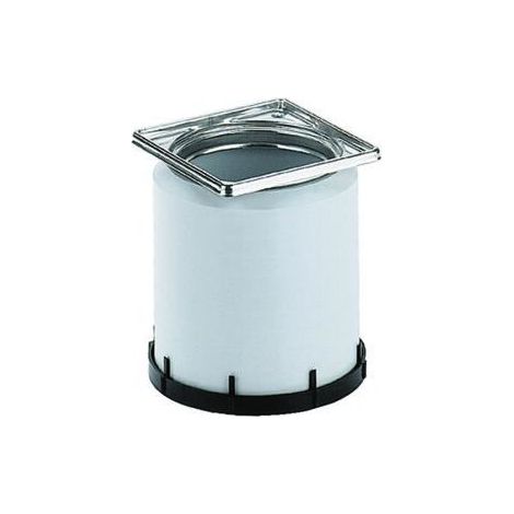 Dallmer 495228 cadre de montage ECS 10 V4A, 100 x (1/2)
