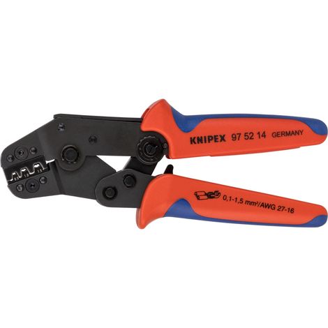 KNIPEX 97 52 14 Pinza per capicorda versione corta con manici multicomponente brunita 195 mm (1/3)