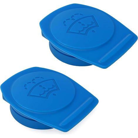 Scheibenwaschkappen-Set (2 Stück), schwarz, ABS, wasserdicht, hitzebeständig, für Peugeot Partner Tepee 2008-2018 (1/5)
