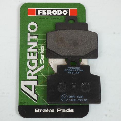 Plaquette de frein Ferodo pour Scooter Piaggio 300 MP3 HPE 2018 à (1/4)