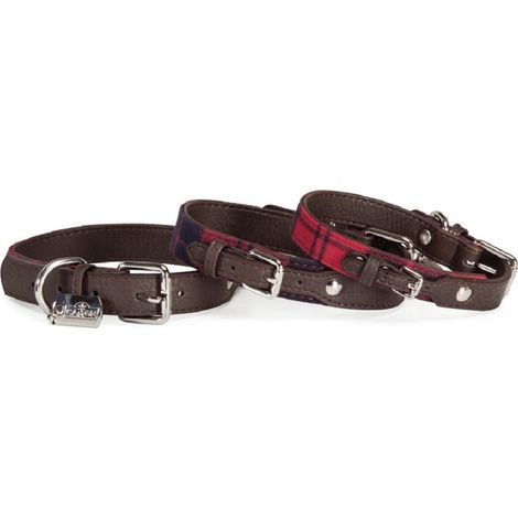 Camon Collar Tartan Red 25x560 mm