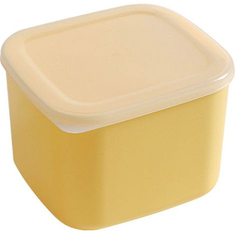 Aufbewahrungsbox für geschnittenen Käse, luftdichter, transparenter Kunststoffbehälter mit Deckel, für den Kühlschrank. (1/5)