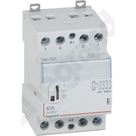 Legrand CX3 Kontakt 230V 40A Mehrfarbig 3 Module