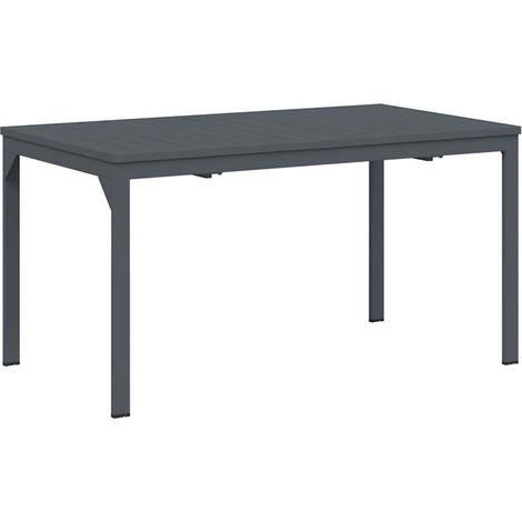 Maison Exclusive - Tavolo da patio Antracite 180 x 80 x 74 cm