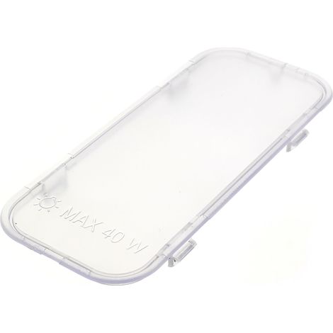 Diffusore luce max 40w l=156 per cappa broan (1/2)