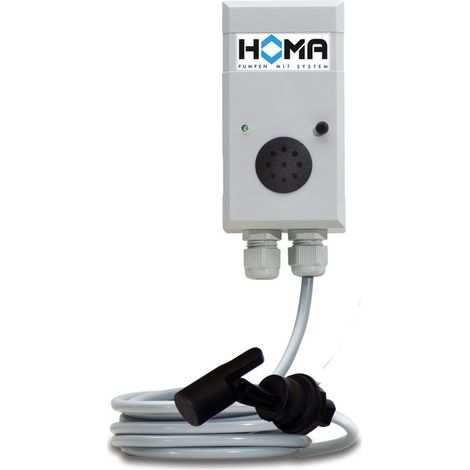 Dispositif de commutation d'alarme Homa avec flotteur de réservoir, longueur de câble de 10 m