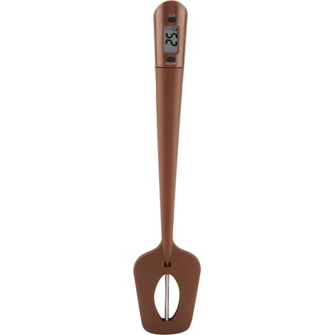 Digitales Zuckerthermometer – Silikon – Schaber/Rührer – Cremes/Schokolade/Soßen – Temperaturanzeige