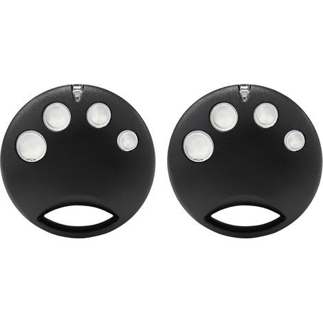 Pieces 4 Button Garage Door Remote Control SM4 433.92 MHz Rolling Code Door Opener Key Transmitter (1/5)