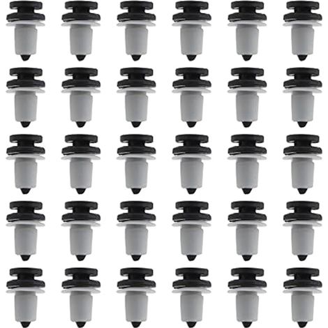 30 x Clips de porte auto 3B0867333 avec rondelle compatibles VW Transporter T5 Plastique (1/4)