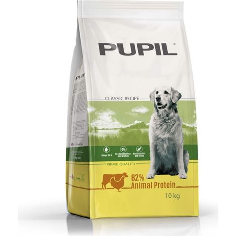 Alimento para perros Pupil Prime rico en aves de corral con carne de res 10 kg