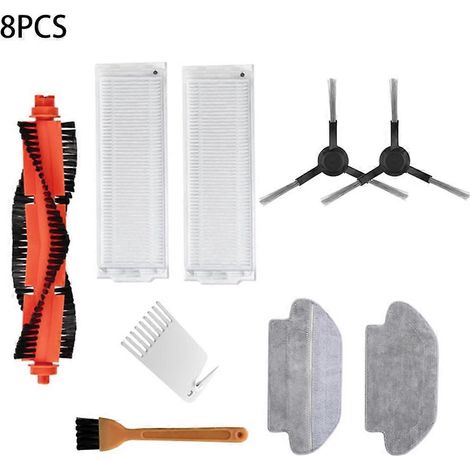 Kit de filtre pour aspirateur robot Xiaomi Mijia Mi Robot Mop Pro Stytj02Ym compatible Viomi V2 P V-Rvclm21B. (1/2)