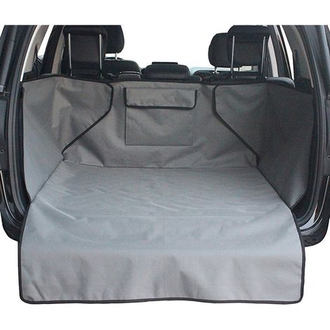 Hundematte, wasserdicht – Wanne, Rückseite, Stoff, 600D, strapazierfähig, grau, mittel (147 x 105 cm), ideal für Hund und Katze-lsw