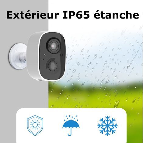 Kabellose WLAN-Überwachungskamera für den Außenbereich mit Akku. HD-IP-Kamera für den Innenbereich mit Farbnachtsicht. PIR-Bewegungsmelder. KI-gestützte Bewegungserkennung. Zwei-Wege-Audio. Sirene. Wa (1/5)