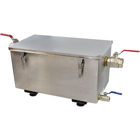 Bac à Graisse Inox 304 44 Litres Capacité 100 Couverts - L2G