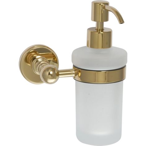 JTP Grosvenor Soap Dispenser and Holder - Polished Gold (1/2)
