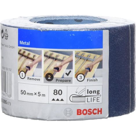 Bosch 2609256B95 - 50mm x 5m carta vetrata per mano laminato (1/4)