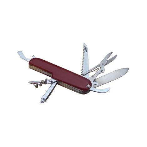 Coltellino tascabile multiuso tipo Svizzero 11 funzioni