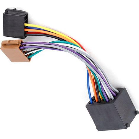 Adaptateur autoradio, faisceau de câblage stéréo, câble, prise ISO pour BMW E36, E46 et E39 (1/5)
