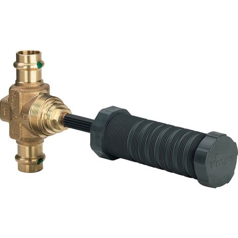 Soupape à tête droite encastrée Easytop 22 mm, contour V