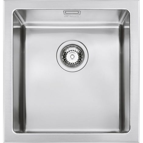 Lavello inox 40x50 cm semifilo